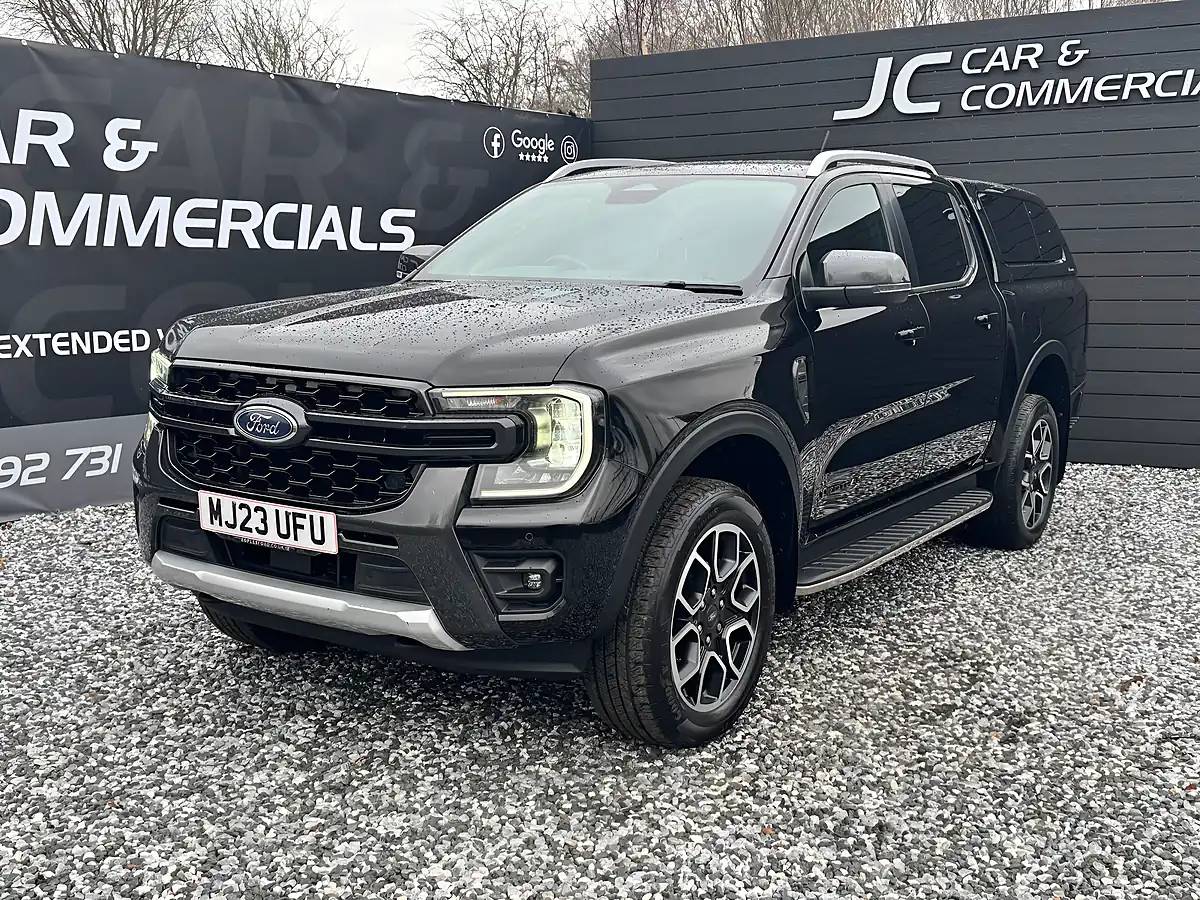 Used 2023 Ford Ranger Wildtrak Black - Front View
