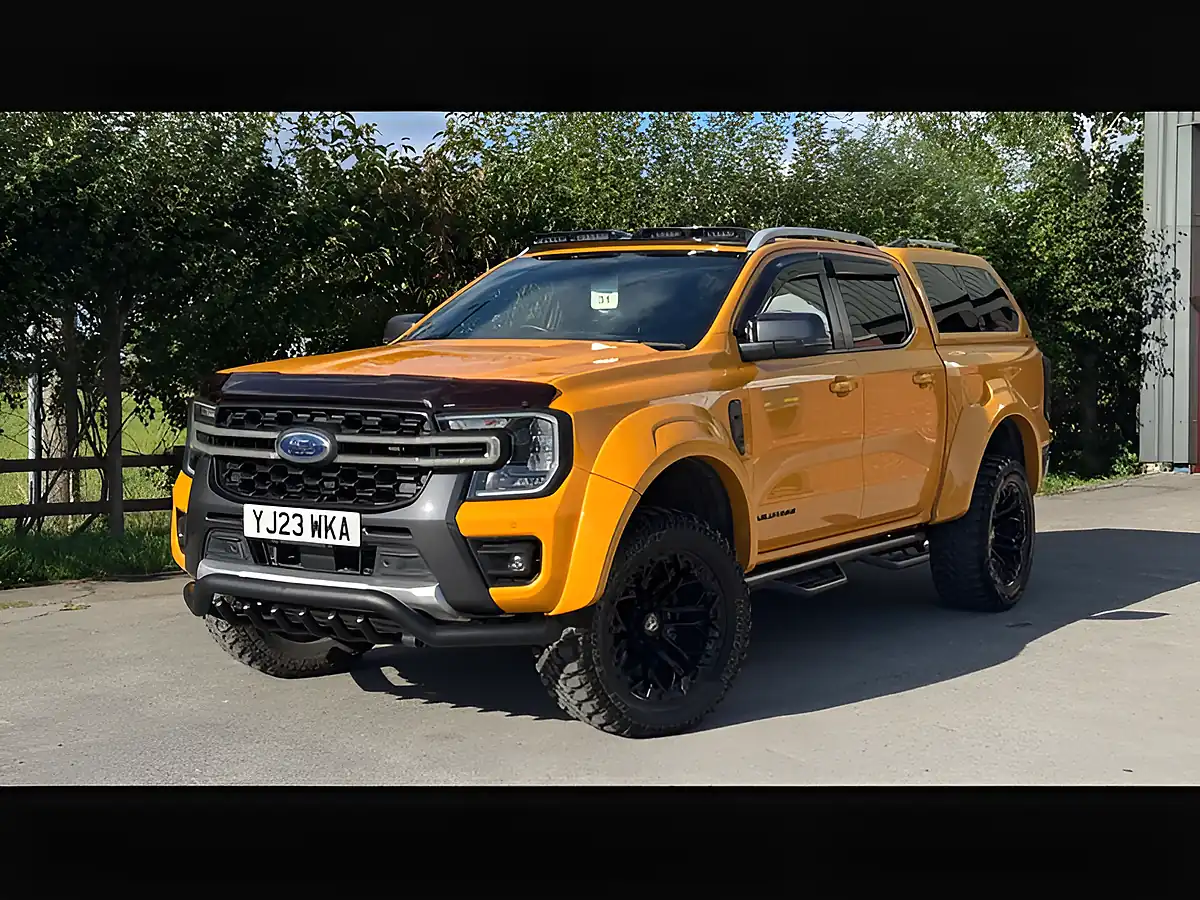 Used 2023 Ford Ranger Wildtrak Cyber Orange - Interior and Exterior details 8