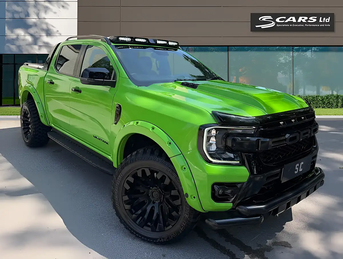 Used 2023 Ford Ranger Wildtrak Green - Interior and Exterior details 12