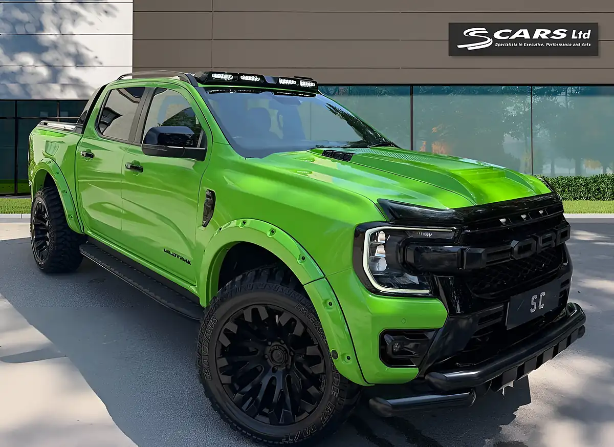 Used 2023 Ford Ranger Wildtrak Green - Interior and Exterior details 8