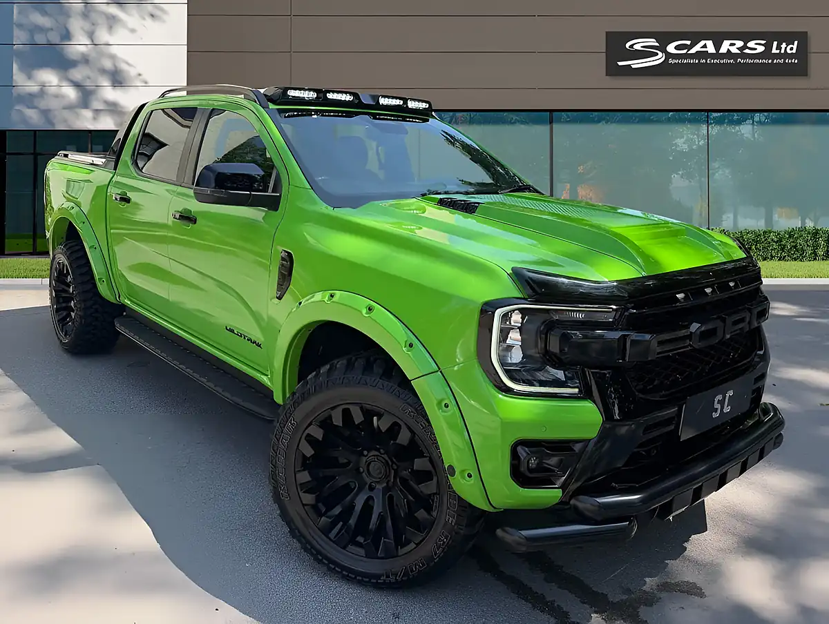 Used 2023 Ford Ranger Wildtrak Green - Interior and Exterior details 11