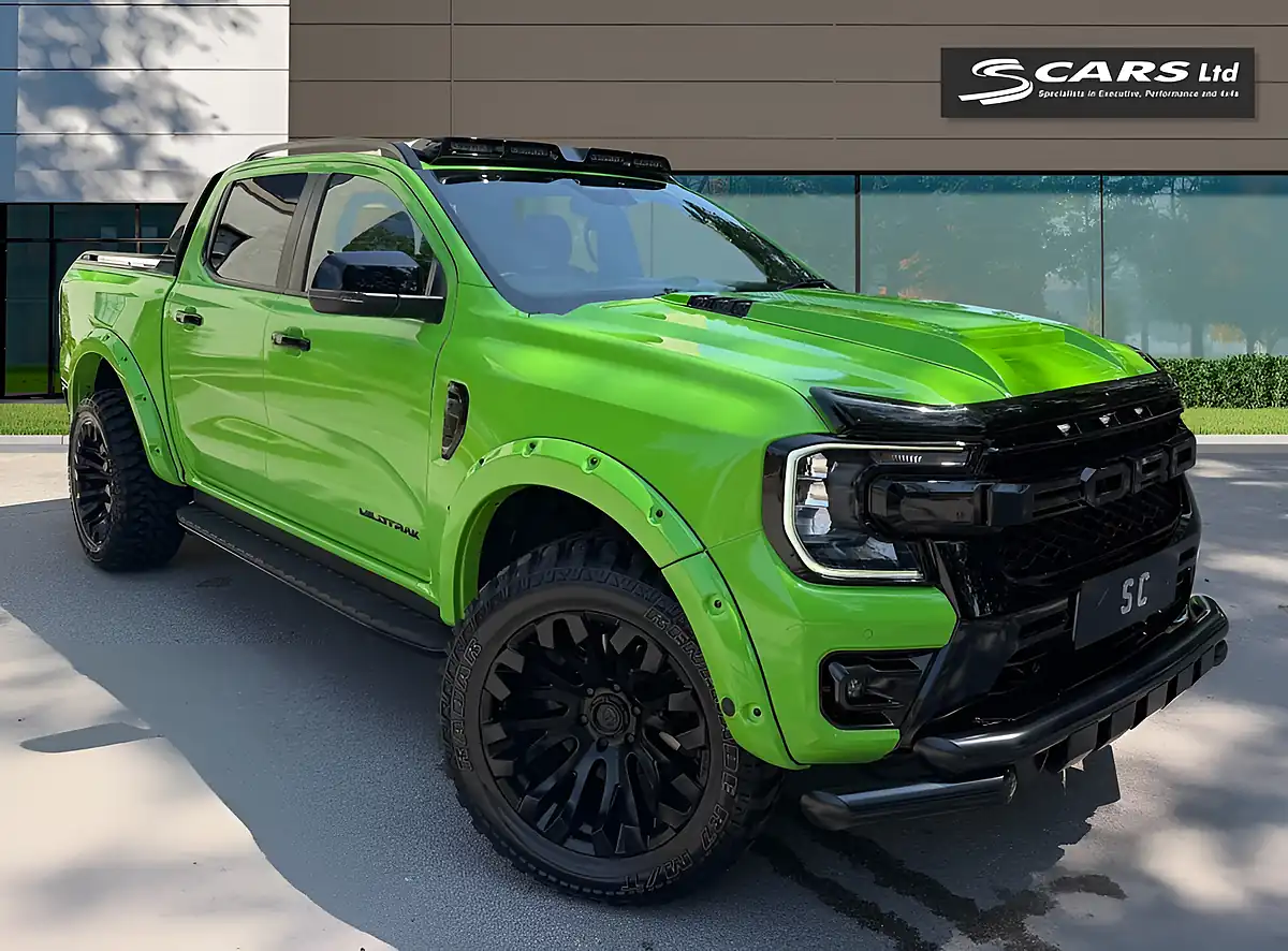 Used 2023 Ford Ranger Wildtrak Green - Interior and Exterior details 15