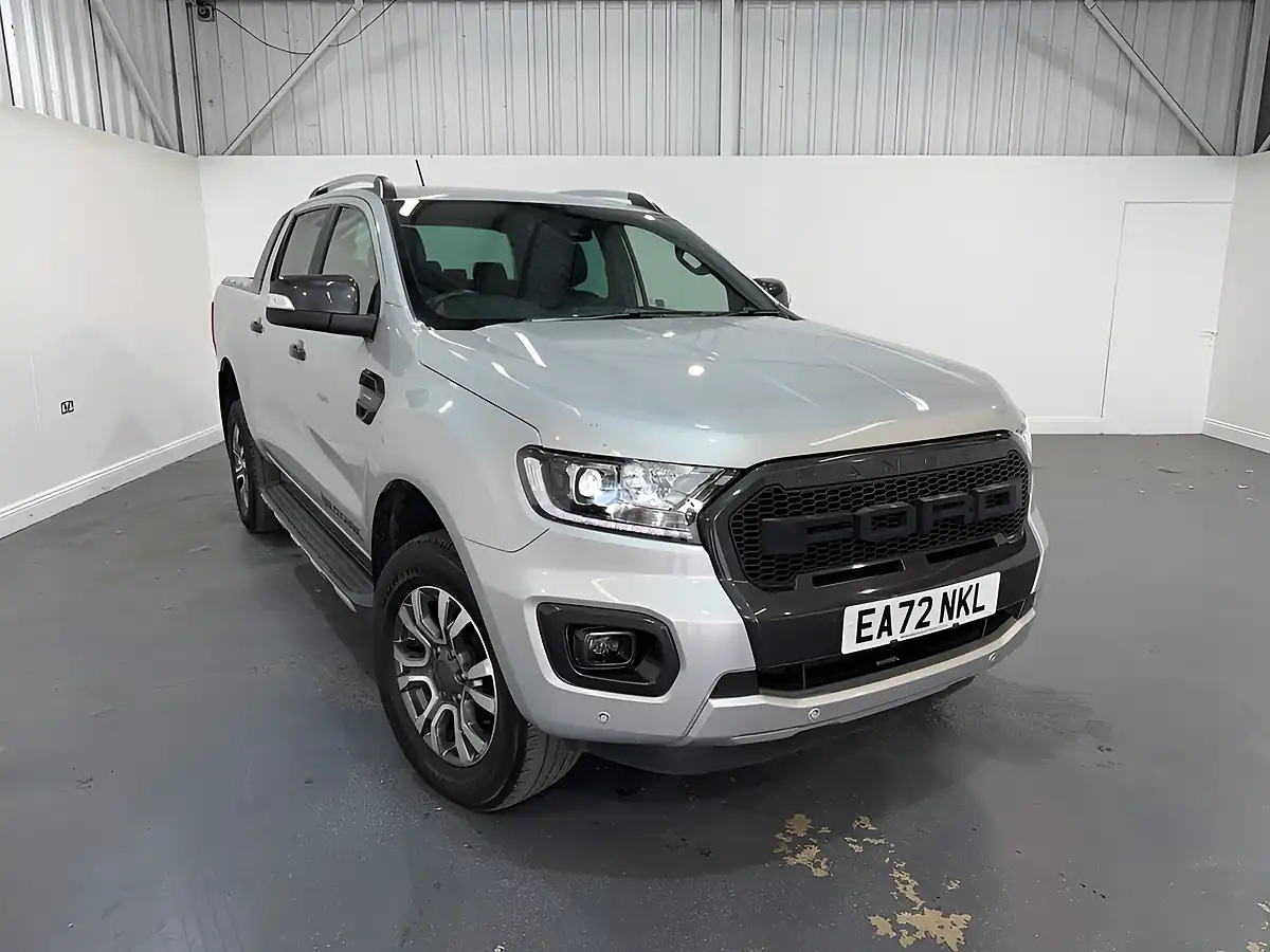 Used 2023 Ford Ranger Wildtrak Silver - Front View