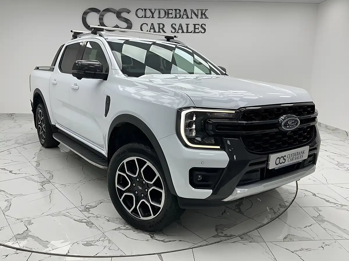 Used 2023 Ford Ranger Wildtrak White - Front View