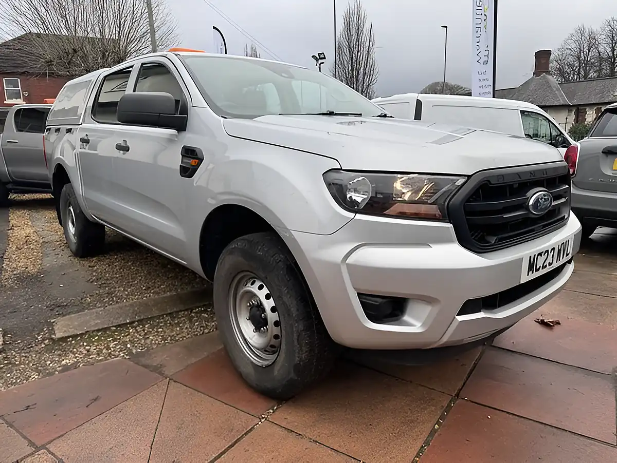 Used 2023 Ford Ranger Xl Soverign Silver - Front View