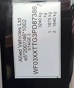 Used 2023 Ford Tourneo Custom Titanium Agate Black - Interior and Exterior details 13