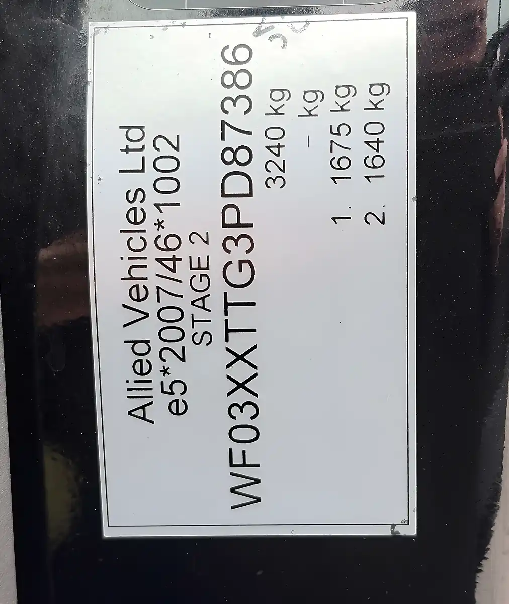 Used 2023 Ford Tourneo Custom Titanium Agate Black (metallic) - Interior and Exterior details 13