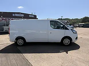 Used 2023 Ford Transit 300 Custom Limited White - Interior and Exterior details 2