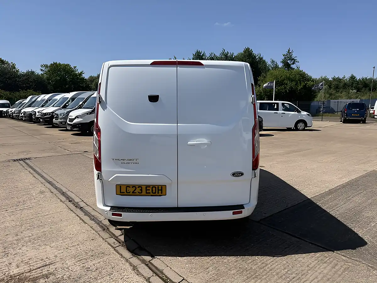 Used 2023 Ford Transit 300 Custom Limited White - Interior and Exterior details 4