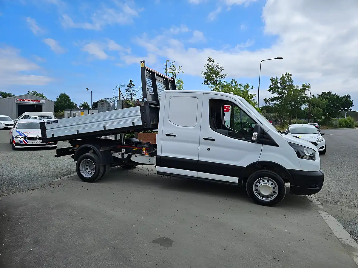 Used 2023 Ford Transit 350 Leader Crew Cab White - Interior and Exterior details 2
