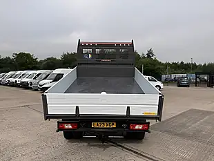 Used 2023 Ford Transit 350 Leader L3 Lwb Double Cab One Stop Tipper White - Interior and Exterior details 10