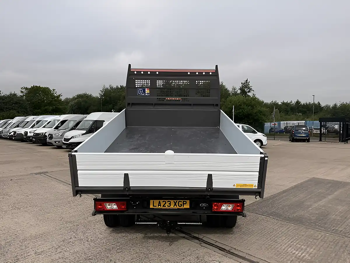 Used 2023 Ford Transit 350 Leader L3 Lwb Double Cab One Stop Tipper White - Interior and Exterior details 10