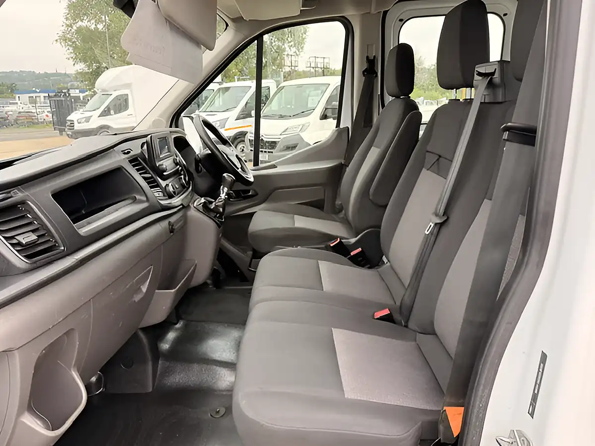 Used 2023 Ford Transit 350 Leader L3 Lwb Double Cab One Stop Tipper White - Interior and Exterior details 15