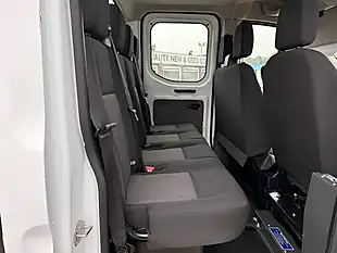 Used 2023 Ford Transit 350 Leader L3 Lwb Double Cab One Stop Tipper White - Interior and Exterior details 16