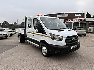 Used 2023 Ford Transit 350 Leader L3 Lwb Double Cab One Stop Tipper White - Interior and Exterior details 2