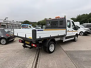 Used 2023 Ford Transit 350 Leader L3 Lwb Double Cab One Stop Tipper White - Interior and Exterior details 7
