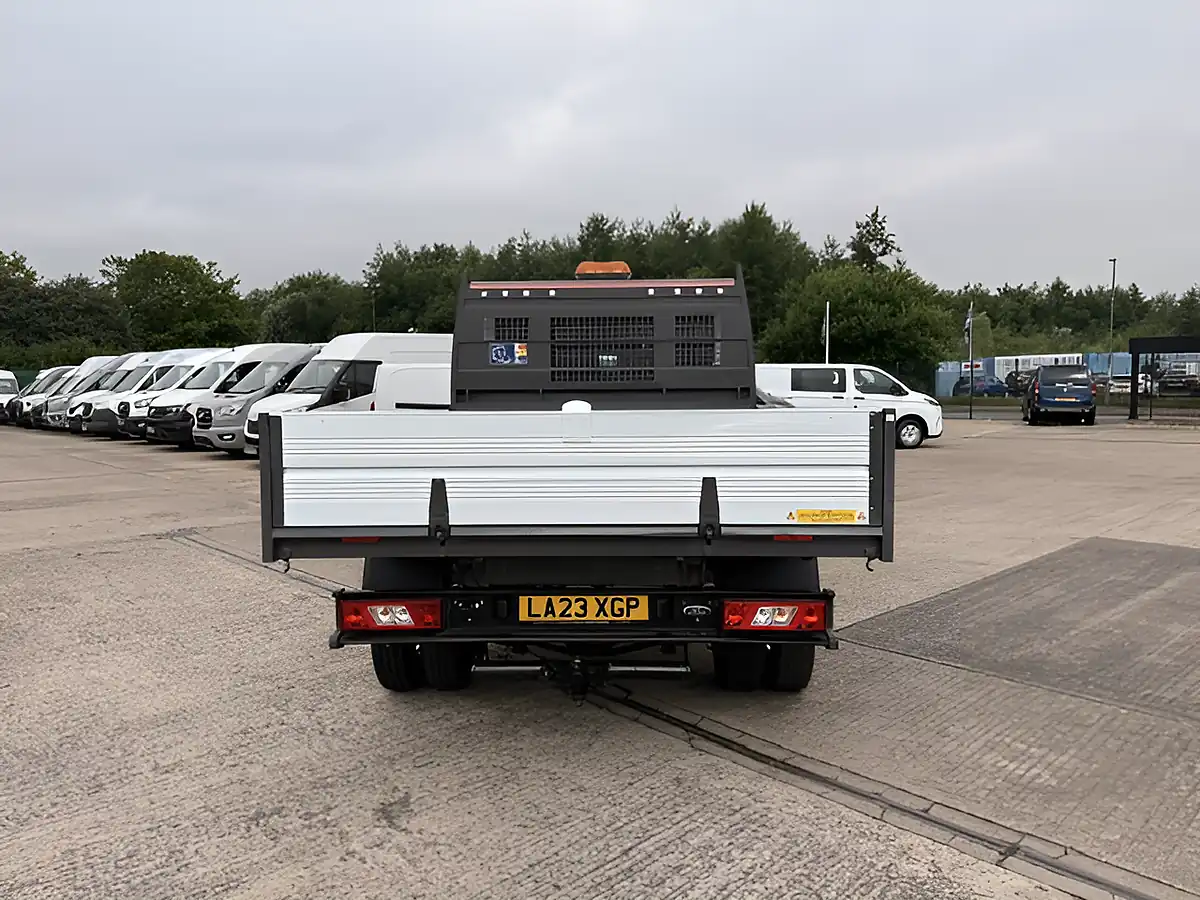 Used 2023 Ford Transit 350 Leader L3 Lwb Double Cab One Stop Tipper White - Interior and Exterior details 9