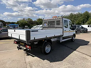 Used 2023 Ford Transit 350 Leader L3 Lwb Double Cab Tipper White - Interior and Exterior details 10