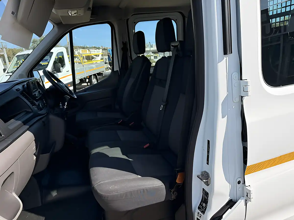 Used 2023 Ford Transit 350 Leader L3 Lwb Double Cab Tipper White - Interior and Exterior details 14