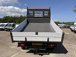 Used 2023 Ford Transit 350 Leader L3 Lwb Double Cab Tipper White - Interior and Exterior details 4
