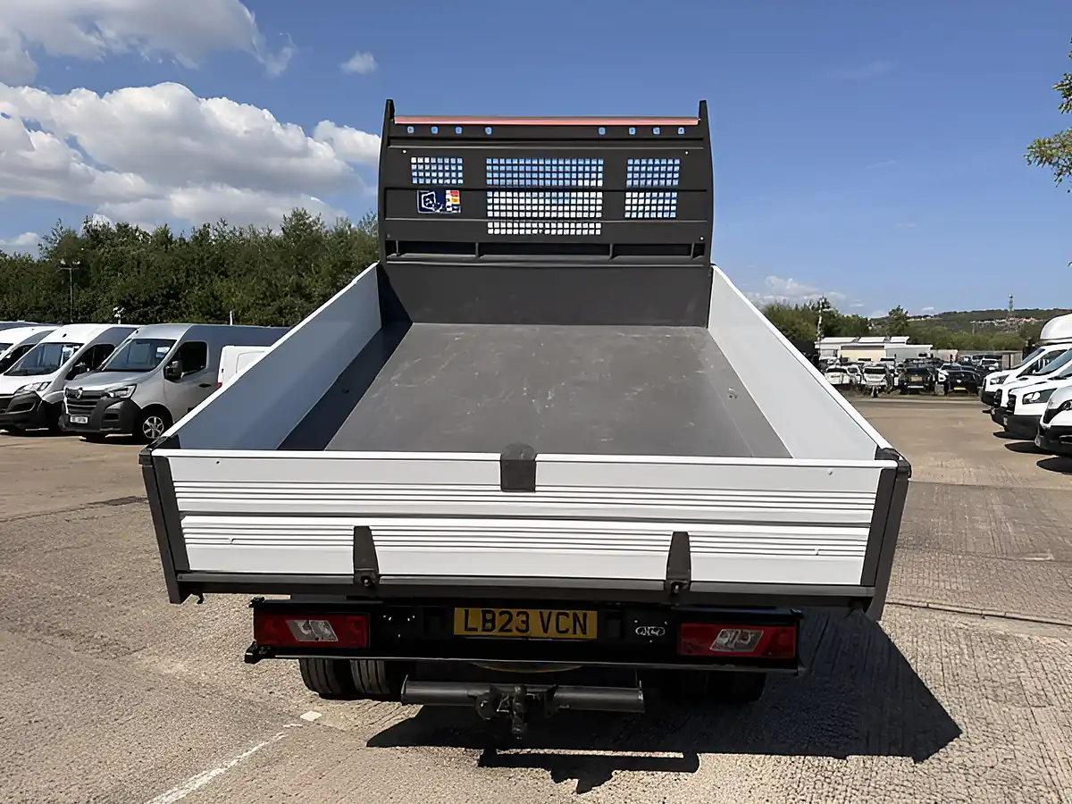 Used 2023 Ford Transit 350 Leader L3 Lwb Double Cab Tipper White - Interior and Exterior details 4