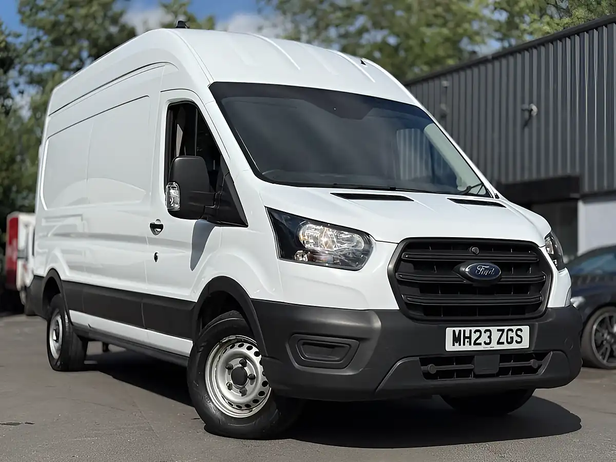 Used 2023 Ford Transit 350 Leader P/V White - Front View