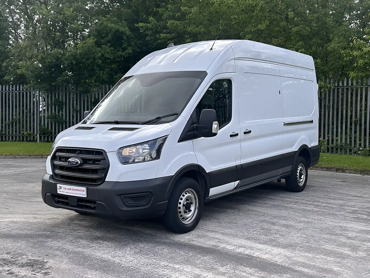 Used 2023 Ford Transit 350 Leader P/V White - Front View