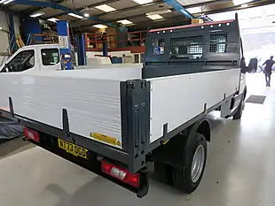 Used 2023 Ford Transit 350 Leader Single Cab Tipper White - Interior and Exterior details 3