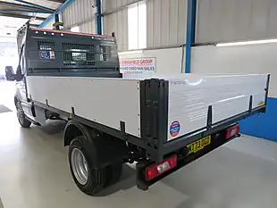 Used 2023 Ford Transit 350 Leader Single Cab Tipper White - Interior and Exterior details 4