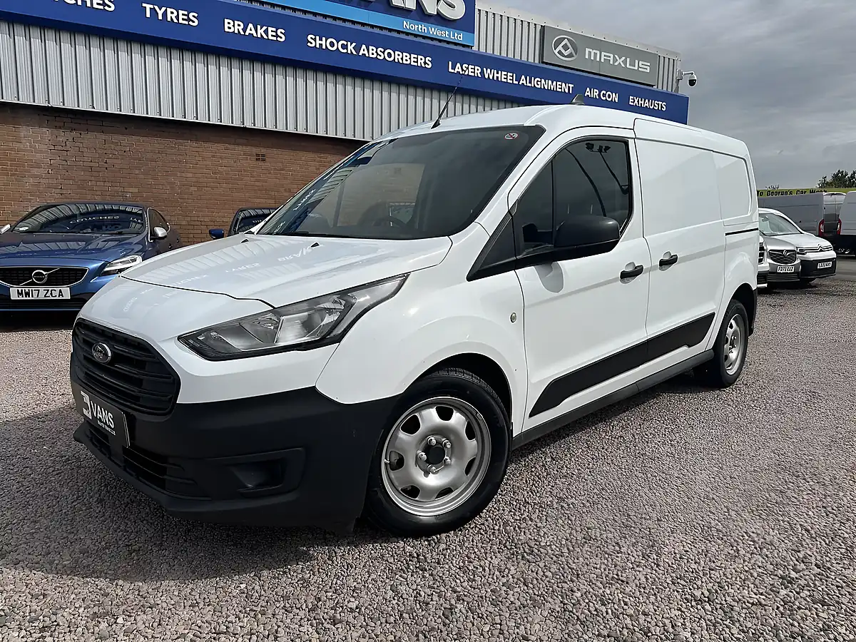 Used 2023 Ford Transit Connect 250 Leader Frozen White (solid Paint) - Front View