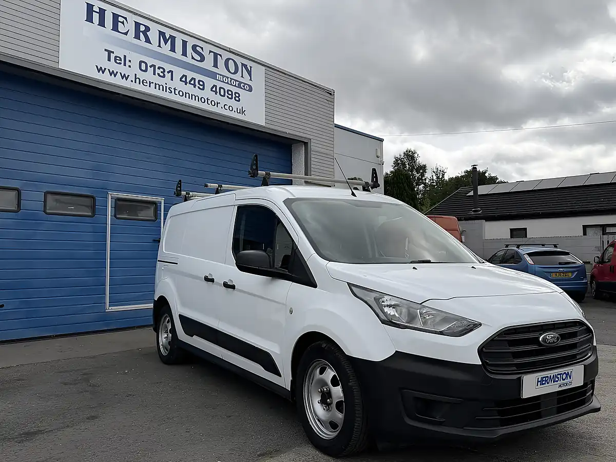 Used 2023 Ford Transit Connect Leader Frozen White - Front View