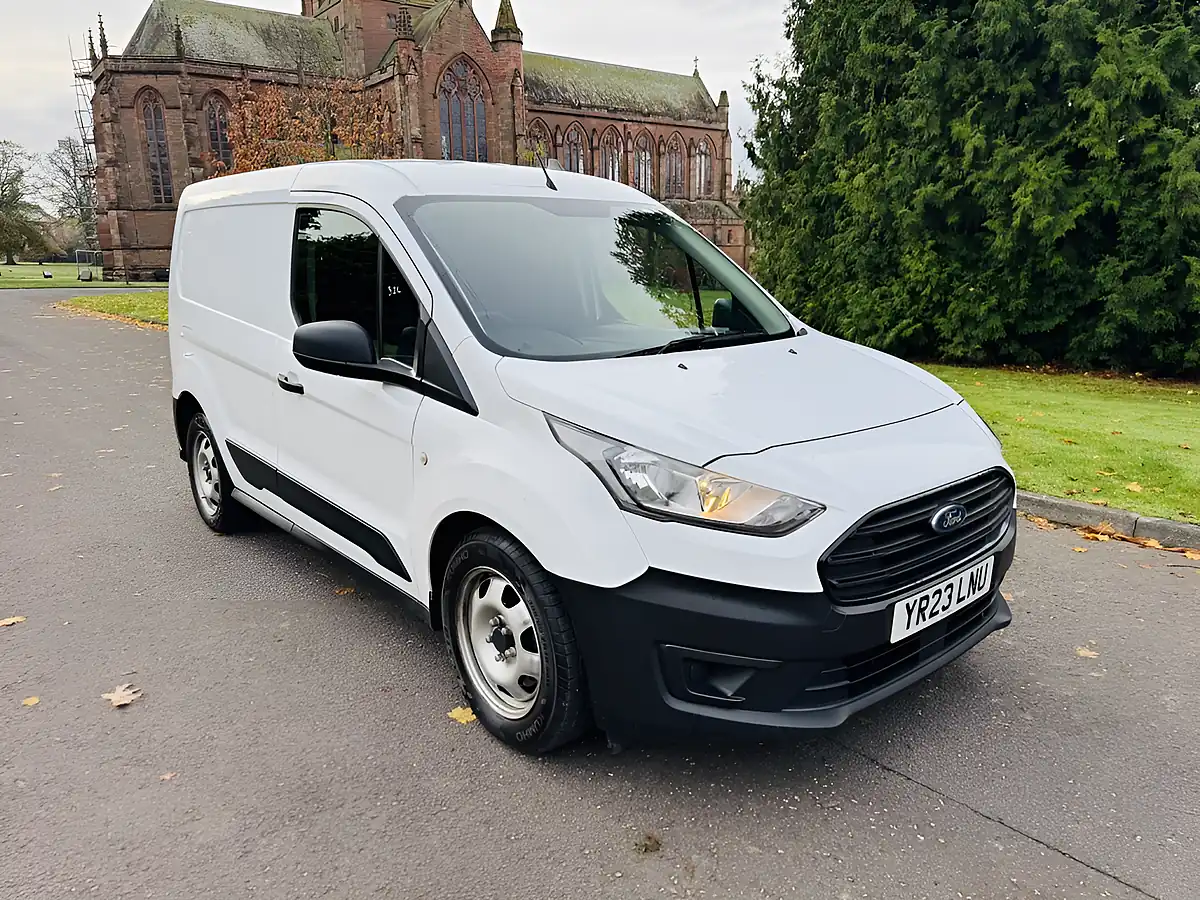 Used 2023 Ford Transit Connect Leader Van White - Front View