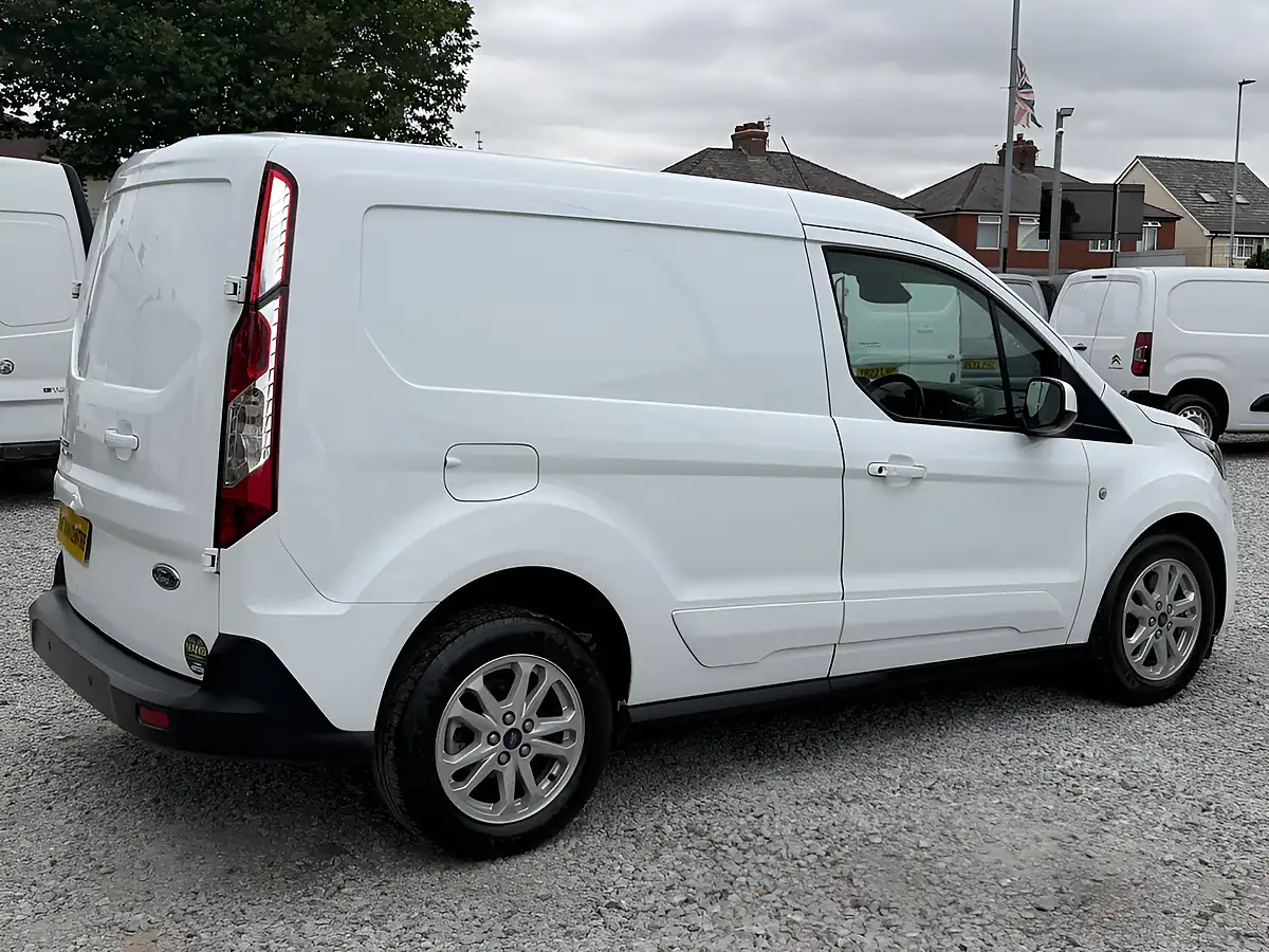Used 2023 Ford Transit Connect Limited L1 (swb) White - Interior and Exterior details 11