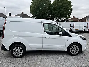 Used 2023 Ford Transit Connect Limited L1 (swb) White - Interior and Exterior details 12
