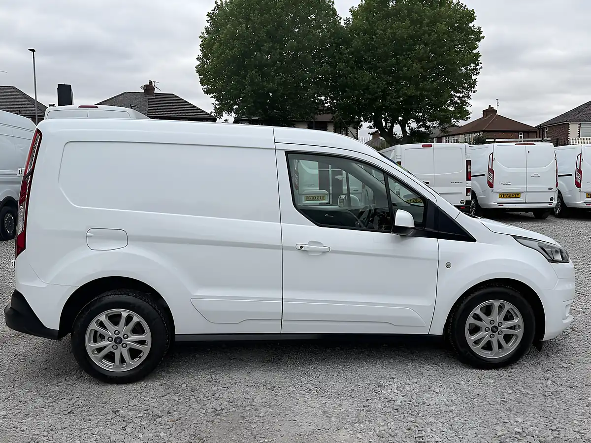 Used 2023 Ford Transit Connect Limited L1 (swb) White - Interior and Exterior details 12