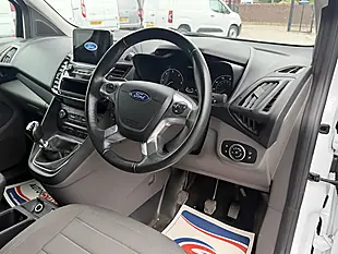 Used 2023 Ford Transit Connect Limited L1 (swb) White - Interior and Exterior details 13