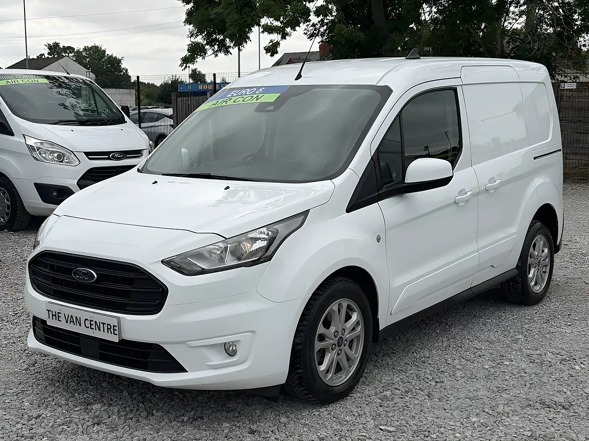 Used 2023 Ford Transit Connect Limited L1 (swb) White - Interior and Exterior details 4