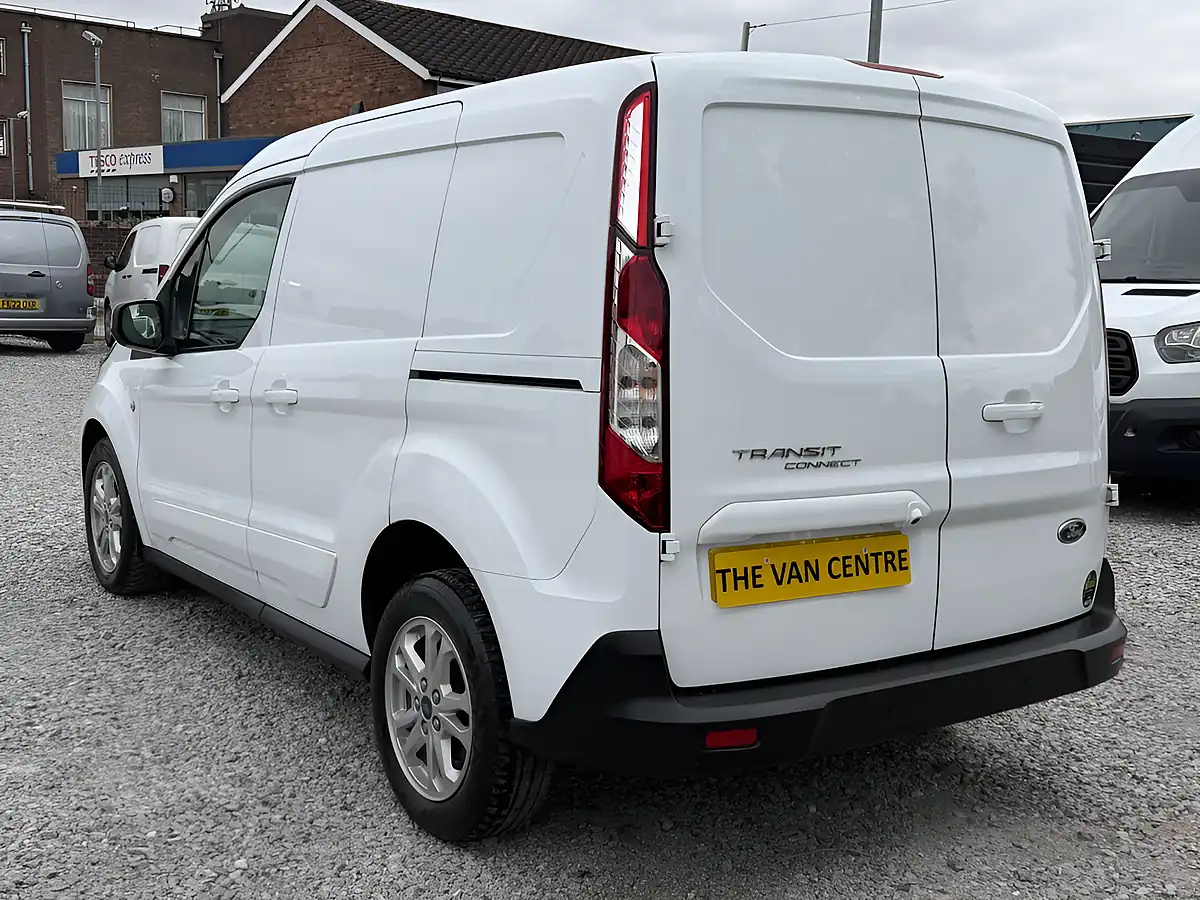 Used 2023 Ford Transit Connect Limited L1 (swb) White - Interior and Exterior details 8