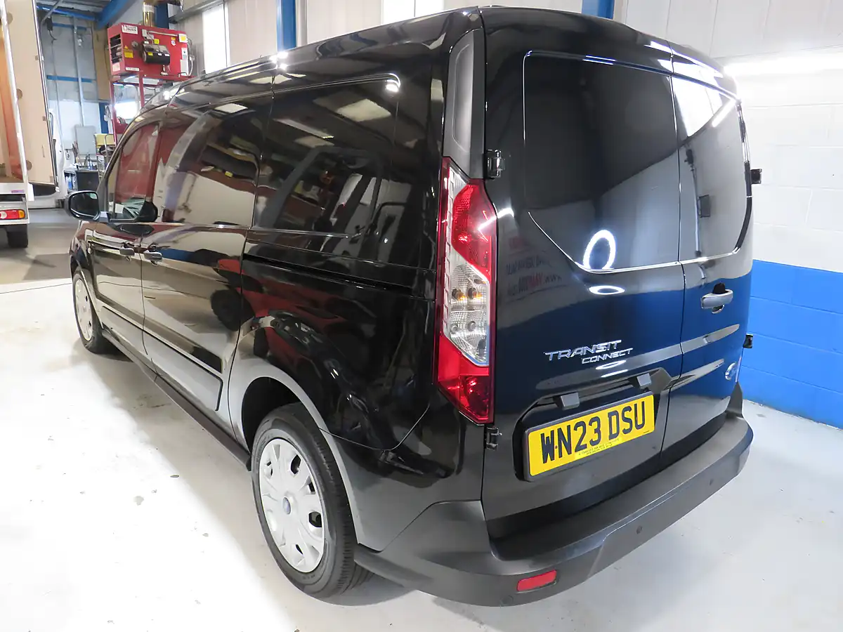 Used 2023 Ford Transit Connect Trend Double Cab Black - Interior and Exterior details 5