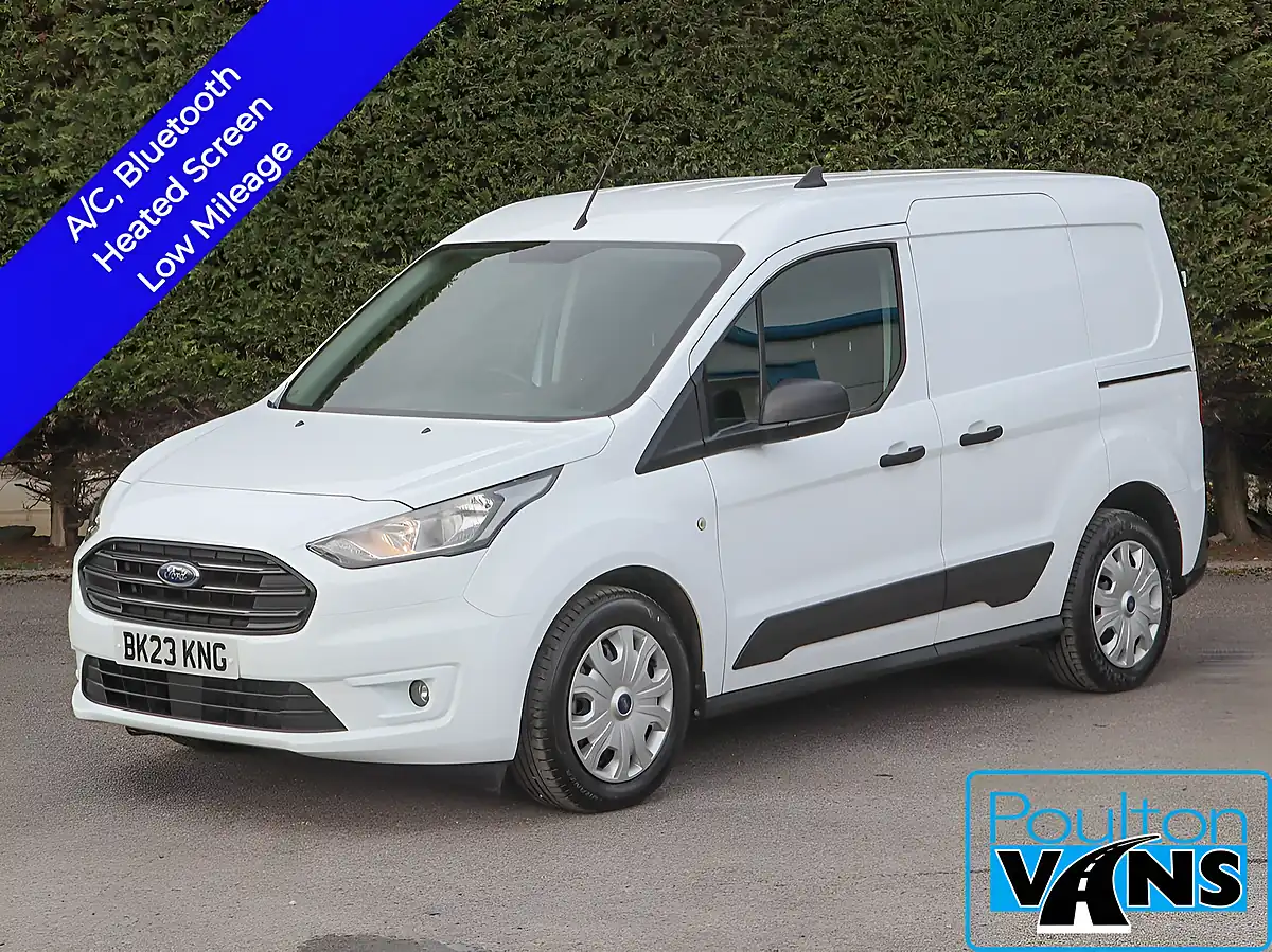Used 2023 Ford Transit Connect Trend Frozen White - Front View