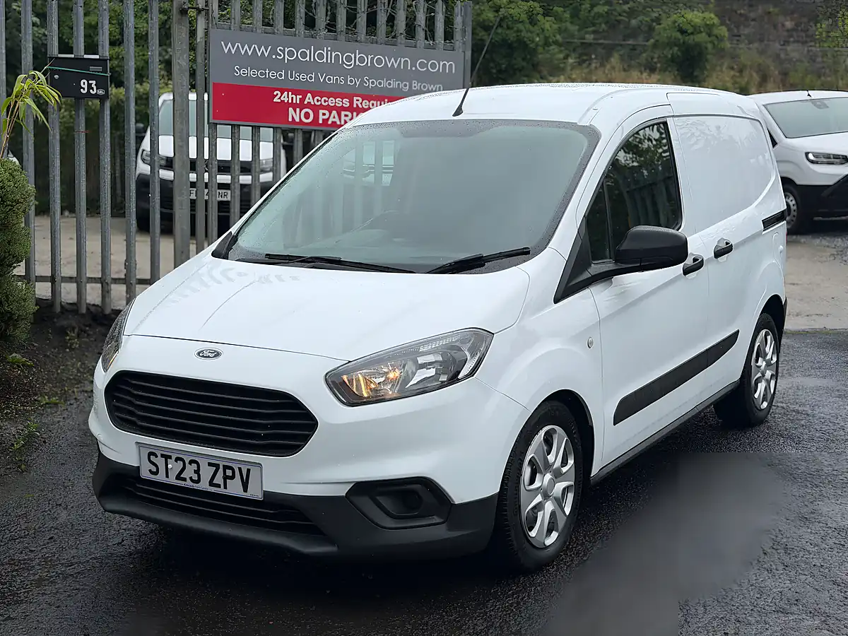 Used 2023 Ford Transit Courier Leader White - Interior and Exterior details 2
