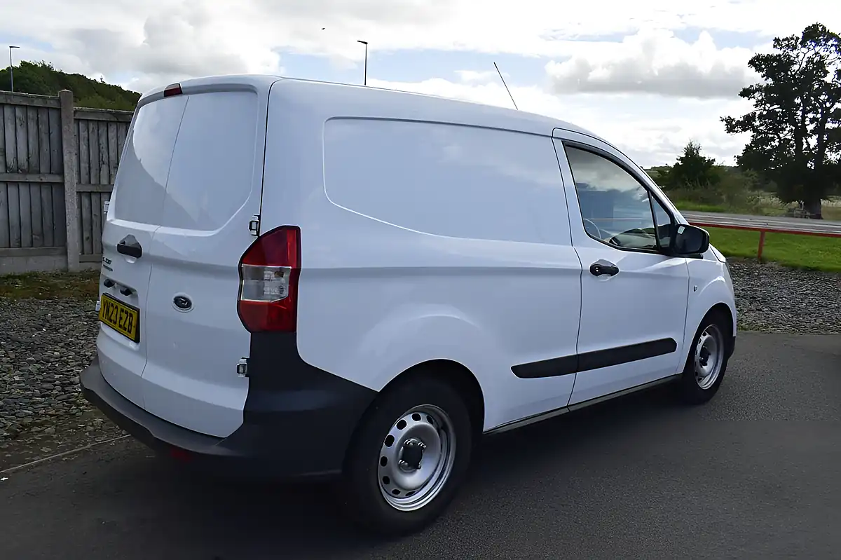 Used 2023 Ford Transit Courier Leader White - Interior and Exterior details 19