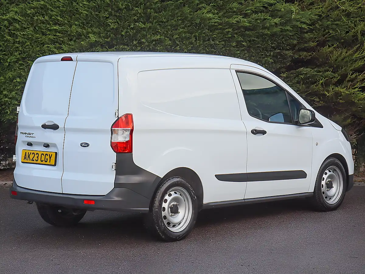 Used 2023 Ford Transit Courier Leader White - Interior and Exterior details 6
