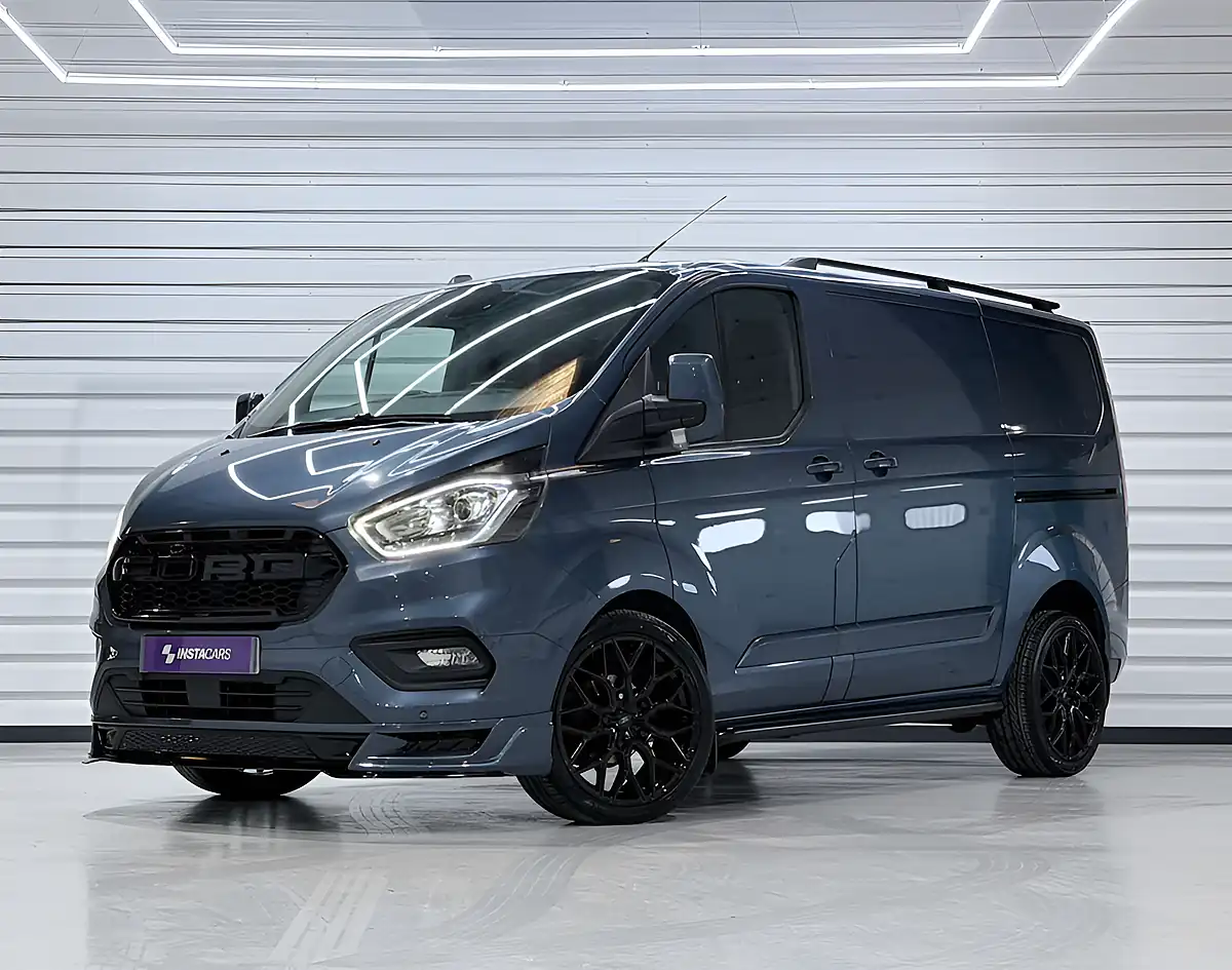 Used 2023 Ford Transit Custom 280 Limited Blue Metallic - Front View
