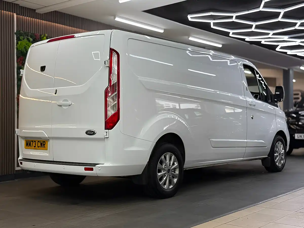 Used 2023 Ford Transit Custom 300 Limited P/V White - Interior and Exterior details 9