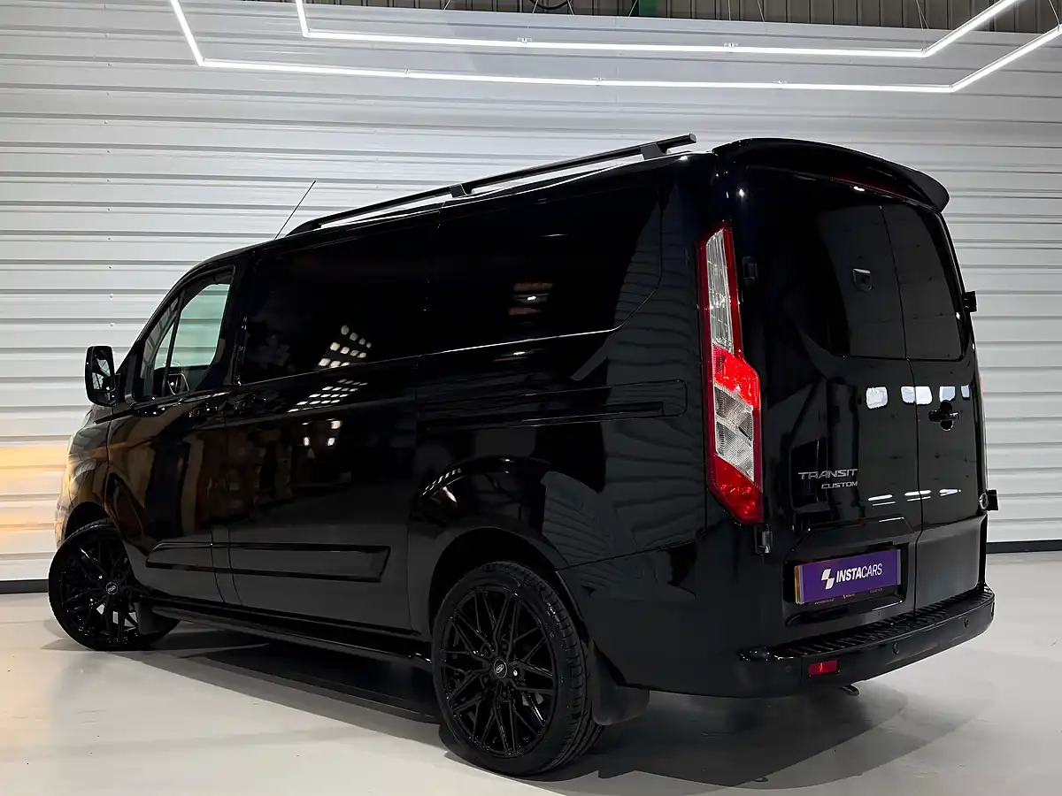 Used 2023 Ford Transit Custom 300 Limited Shadow Black (metallic Colour) - Interior and Exterior details 5