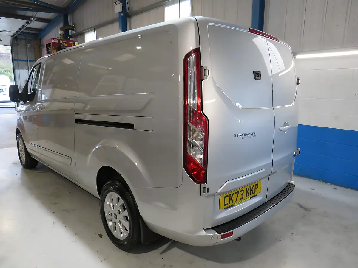 Used 2023 Ford Transit Custom 300 Ltd L2 H1 Silver - Interior and Exterior details 4