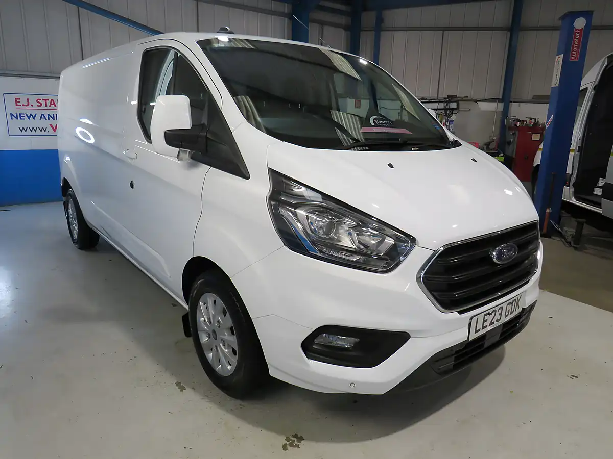 Used 2023 Ford Transit Custom 300 Ltd Lwb White - Interior and Exterior details 2