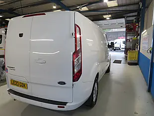Used 2023 Ford Transit Custom 300 Ltd Lwb White - Interior and Exterior details 3