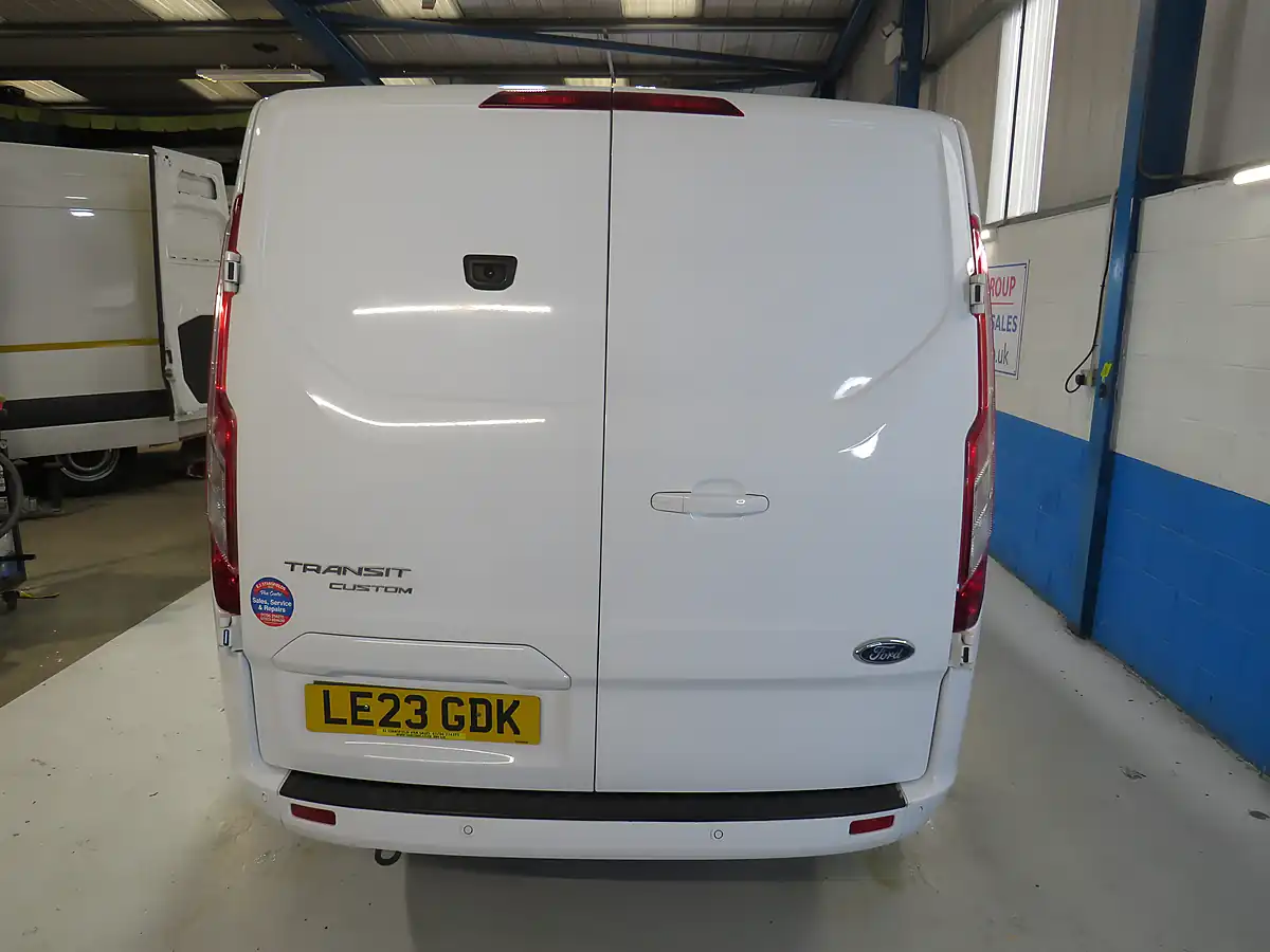 Used 2023 Ford Transit Custom 300 Ltd Lwb White - Interior and Exterior details 4